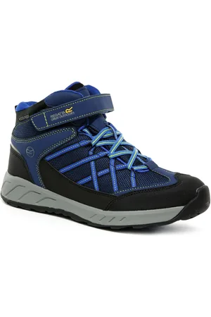 Regatta Kinderen Samaris V Mid Walking Boots (Pruisische/Neon-veer)