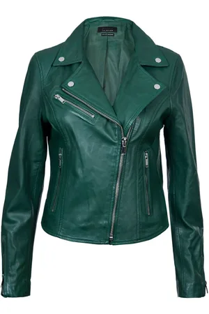 Infinity Dames klassiek leren Brando bikerjack-Loughton