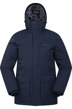 Mountain Warehouse Jet Extreme Down Parka Heren (Marine)