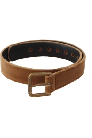 Dolce & Gabbana Vintage Logo Metalen Gesp Riem