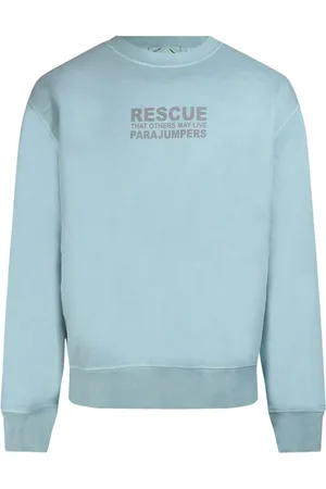 Parajumpers Rescue Logo lichtblauw sweatshirt