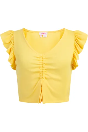 myMo Top Dames lichtgeel
