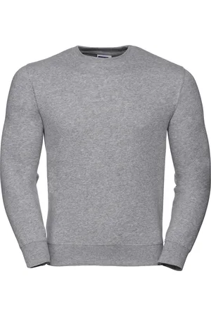 Russell Athletic Russell Heren Authentieke Sweatshirt (Slimmer Cut) (Licht Oxford)