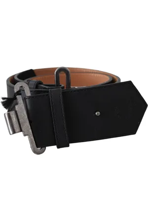 ERMANNO SCERVINO Lederen Militaire Gesp Taille Riem