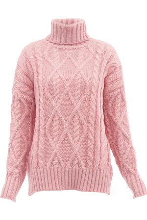myMo Trui met coltrui Dames roze