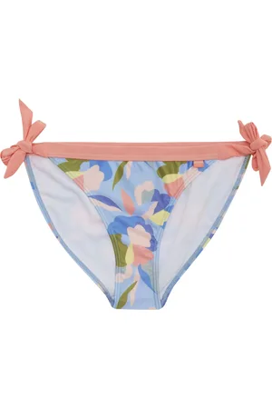 Regatta Dames/Dames Flavia Abstract Gebloemd String Bikinibroekje (Blauw/Groen/Roze)