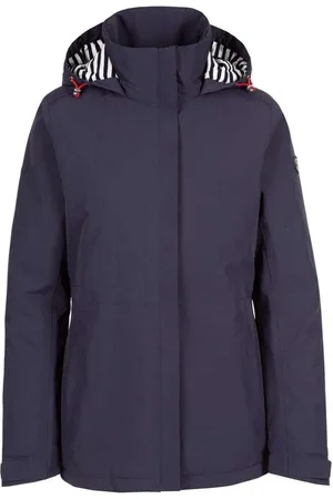 Trespass Dames/Dames Frosty Gewatteerde Waterdichte Jas (Marine)