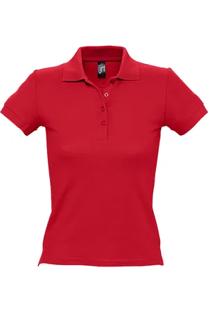 Sols Vrouwen/dames Mensen Pique Korte Mouw Katoenen Poloshirt