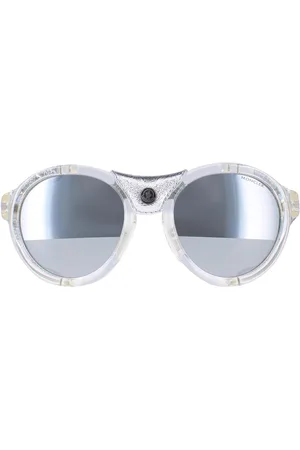 Moncler ML0046 26C kristal grijs spiegel zonnebril