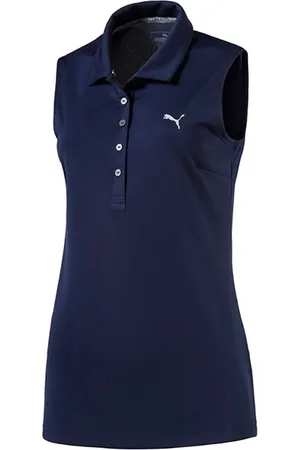 PUMA DryCell Pounce mouwloos poloshirt Womens Top 574773 03