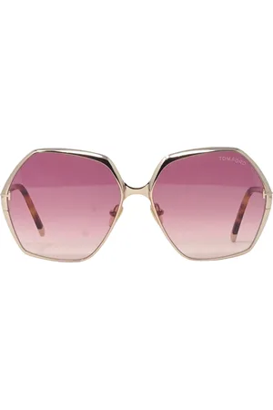Tom Ford Fonda-02 FT0912 28T Gold Sunglasses