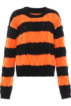 myMo Gebreide trui Dames /oranje