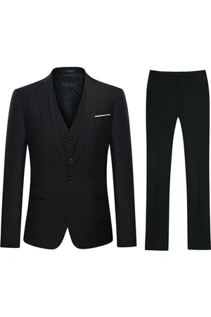 Allthemen Marron premium kwaliteit slim-fit 3-delig pak