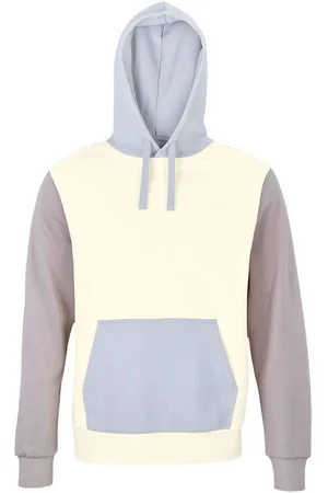 Sols Unisex Collins Contrast Organic Hoodie voor volwassenen (Natuurlijk)