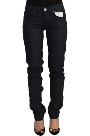 ACHT Katoenen Slim Fit Denim Jeans Met Lage Taille