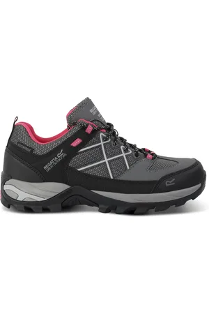 Regatta Dames/Dames Samaris III Laag Loopschoenen (Donker staal/Roze toverdrank)