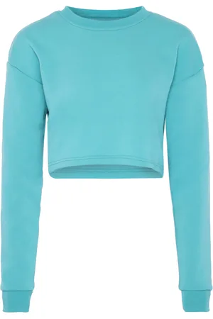 myMo Sweatshirt Dames turkoois