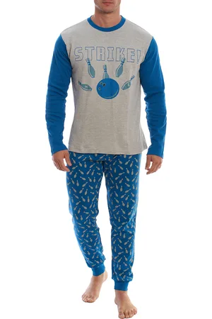Kisses and Love KLP4 Heren Lange Mouw Winterpyjama