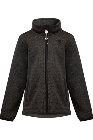Schmuddelwedda Gebreide fleece jas jonge melange