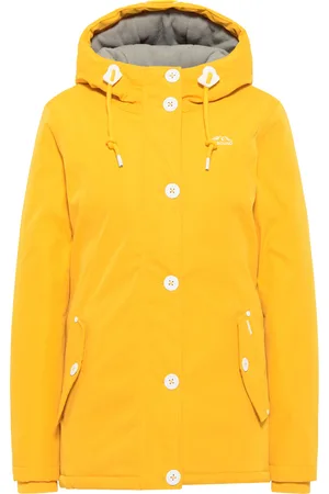 Icebound Serie clima Igloo winterjas Dames mosterd