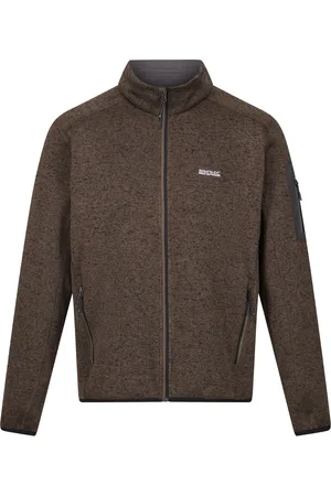 Regatta Heren Newhill Marl Full Zip Fleecejack (Krokodil)