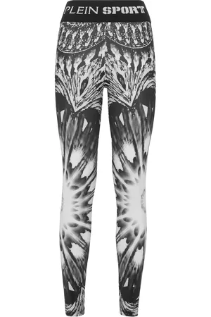 Philipp Plein Sport Leggings Optical Flower