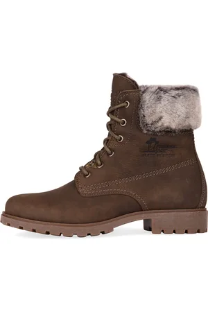 Panama Jack Veterschoenen Panama Felicia B26 Kaki Nobuck/Khaki