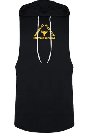 Under Armour Project Rock Heren Mouwloos Hoodie