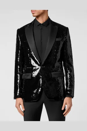 Philipp Plein Blazer Met Één Knoop Slim Fit