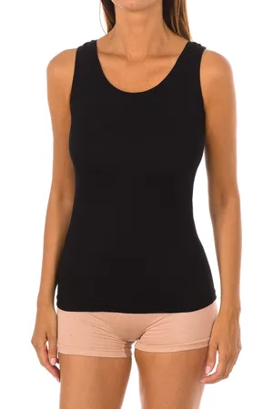 Kisses and Love Dames Bamboo Q-EN701 Microfiber Tanktops