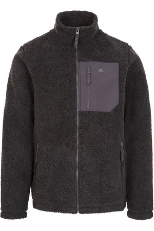 Trespass Heren Buck Fleece Jas (Donkergrijs)
