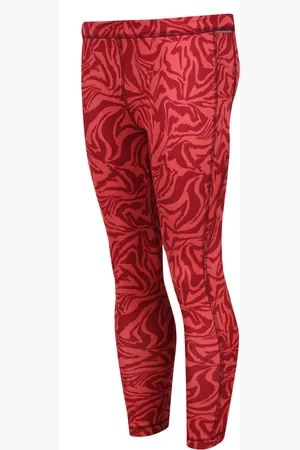 Regatta Kinder/Kids Barlia Zebra print winterlegging (Mineraal )
