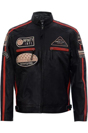 Infinity Leren race-motorfietsjack met rits