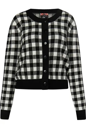 myMo Vest Dames zwart wit