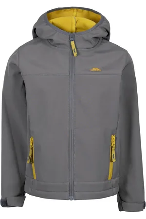 Trespass Kinder/Kids Faster Soft Shell Jas (Stormgrijs/Zwavel)