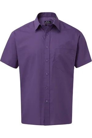 Premier Herenshirt met korte mouwen Popeline