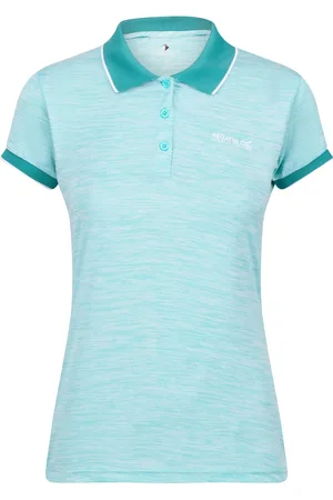 Regatta Dames/dames Remex II Polo Hals T-Shirt (Amazoniet)