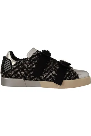 Dolce & Gabbana Lage Sneakers Met Vetergesp