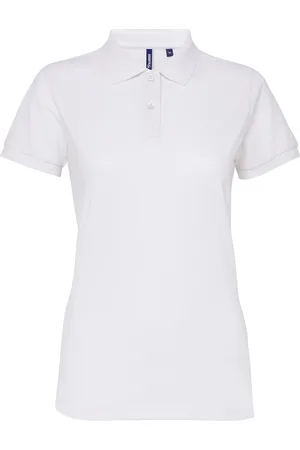 Asquith Dames/dames Performance Blend Poloshirt met korte mouwen