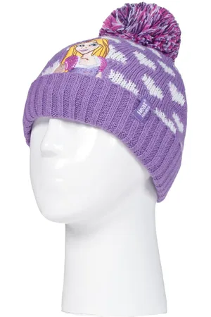 Heat Holders Meisjes Disney Pom Pom Muts Mitten Set - Rapunzel