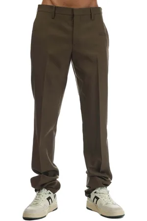 OFF-WHITE Heren Off White Corp Skinny Broek in Zwart