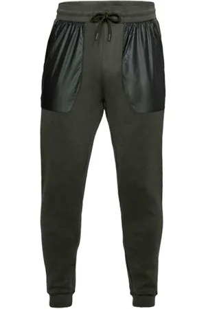Under Armour Utility Knit Track Broek Khaki Heren Joggers 1306458 357