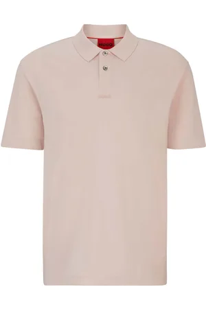 HUGO BOSS Herenpolo Dangula Logo Print in