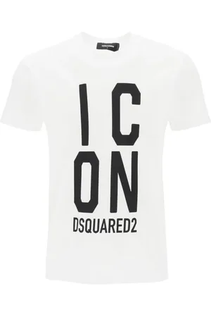 Dsquared2 Bold Icon Logo Cool Fit White T-Shirt