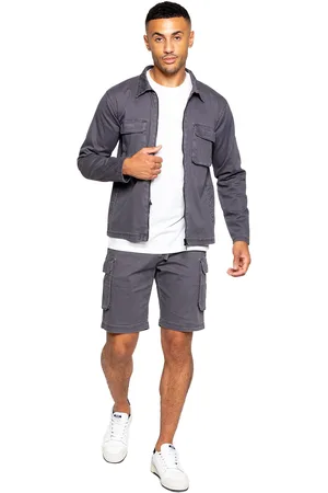 Enzo | Cargo trainingspak voor heren met shorts
