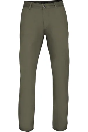 Asquith Heren Klassieke Casual Chinos/Trousels (Leisteen)