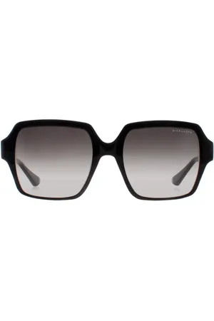 DITA EYEWEAR Square Womens Donkergrijs naar Helder Gradiënt Luzpa