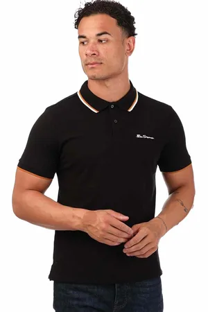 Ben Sherman | Heren Polo met Contrasterende Bies