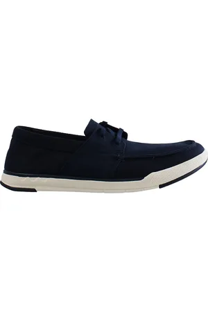 Clarks Step Isle Base herenschoenen marine