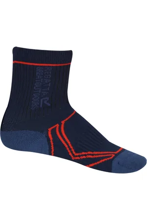 Regatta Grote Buitenkinderen/Kinderen 2 seizoenen Coolmax Trek & Trail Sokken ( /Amber Glow)